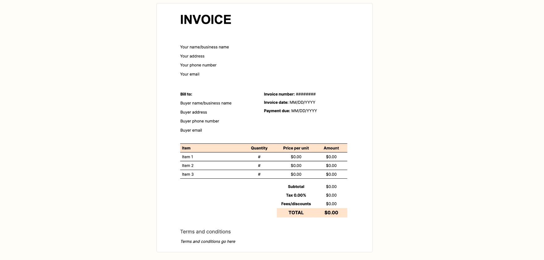 How to make an invoice (with free invoice template) blog image