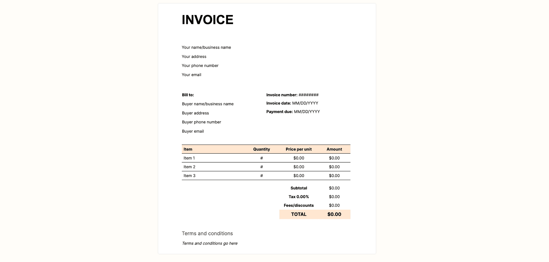 How to make an invoice (with free invoice template) blog image