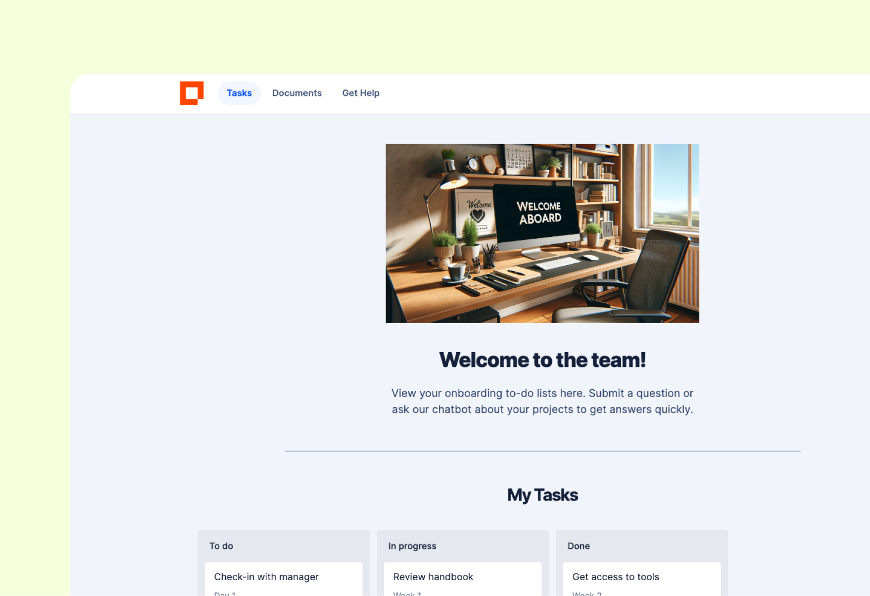 Employee Onboarding Template Preview