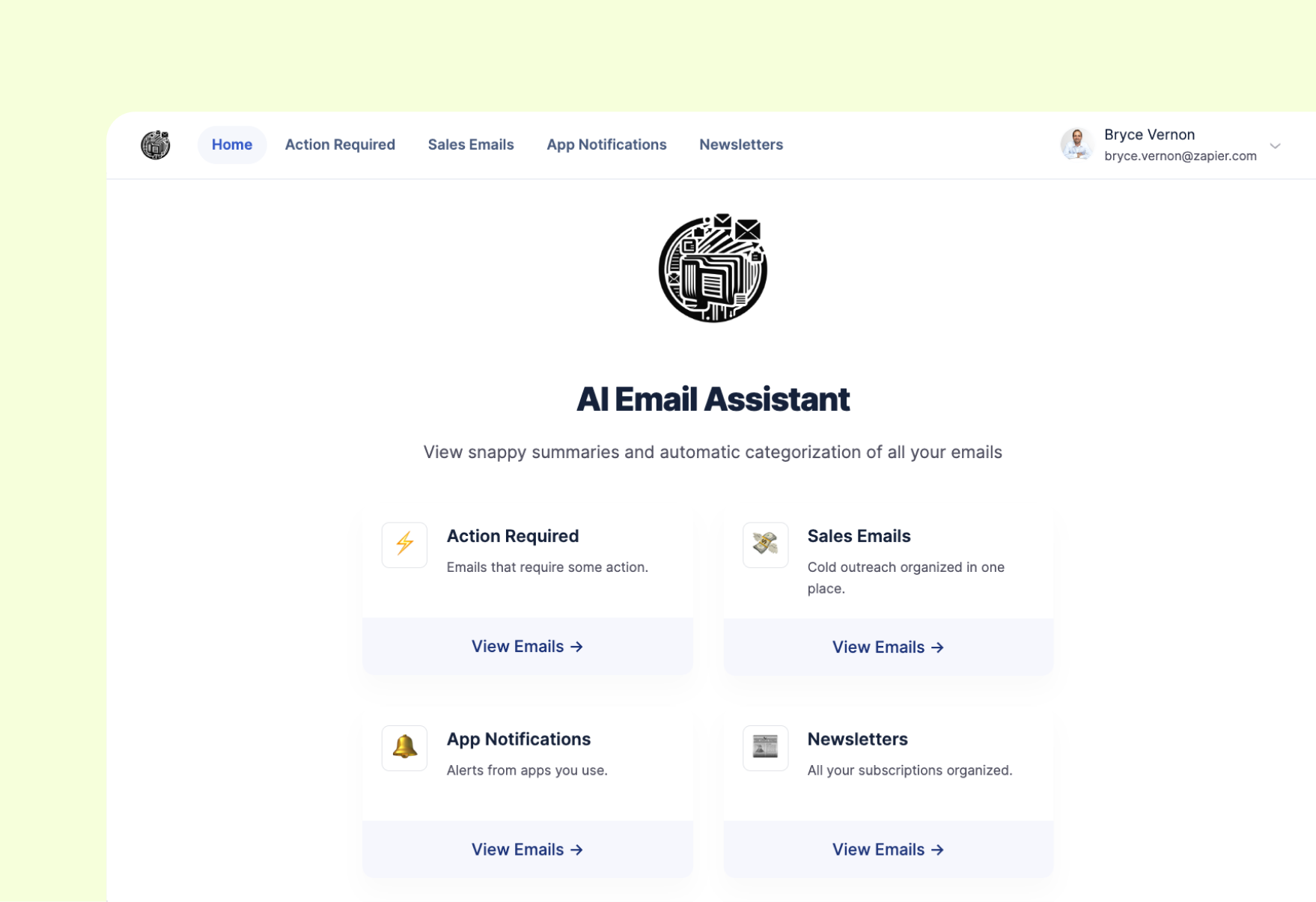 AI Email Assistant preview image