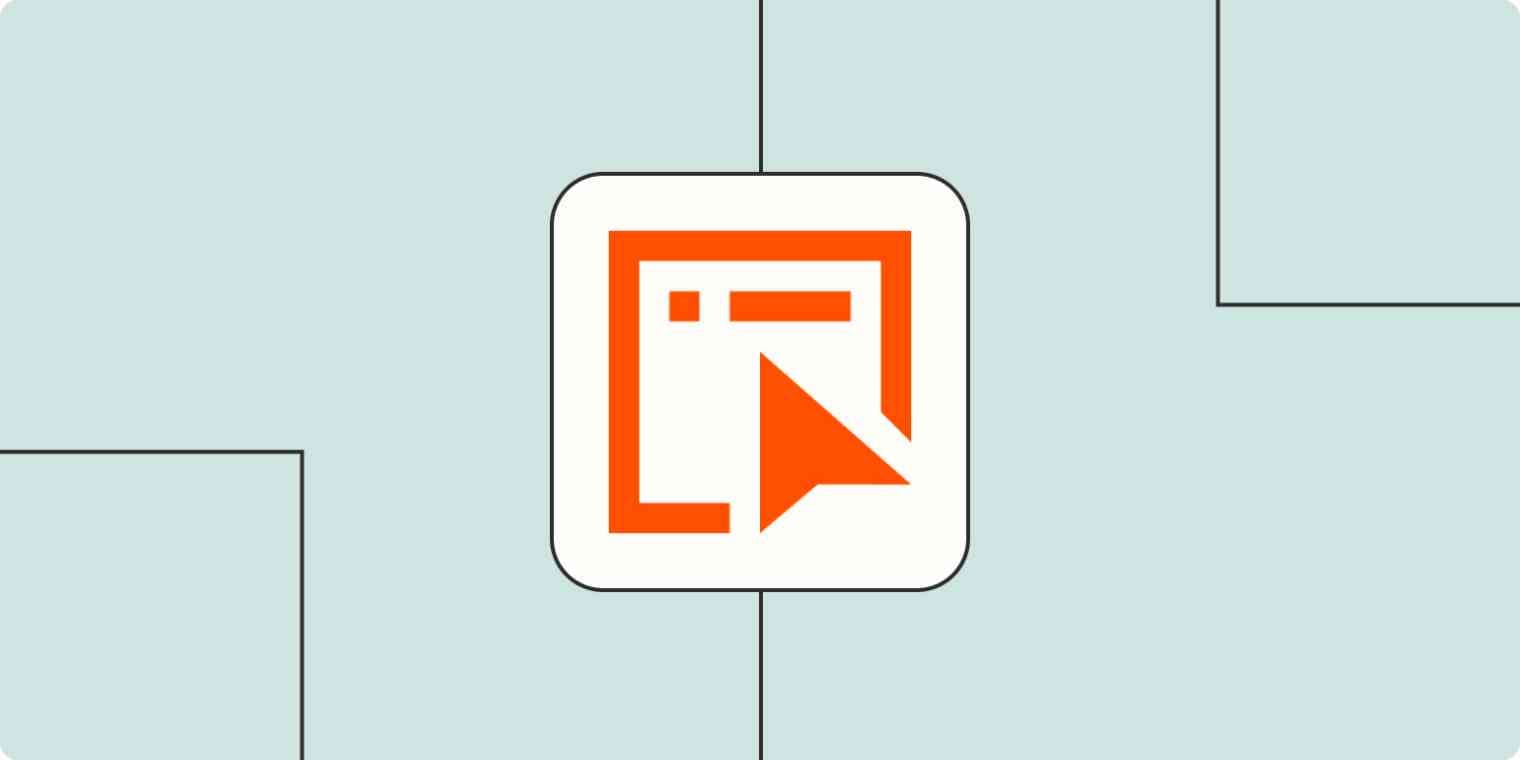 Zapier Interfaces: A no-code app builder powered by automation blog image